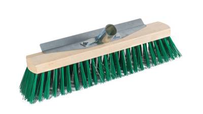 Szczotka do ulic ze skrobakiem 400 mm ; PET Ø0,9 mm x 67 mm S-47740