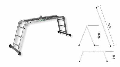 Drabina wielofunkcyjna 11,5 kg S-40230