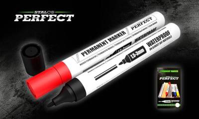 Marker permanentny czerwony S-76023