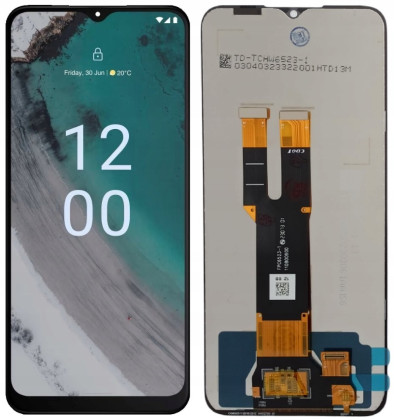 KOMPLETNY LCD + DOTYK NOKIA C32 TA-1534 TA-1558