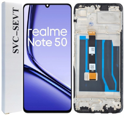 KOMPLETNY LCD + DOTYK REALME NOTE 50 RMX3834 RAMKA