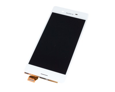 KOMPLETNY LCD + DOTYK SONY XPERIA X F5121 F5122  BIAŁY