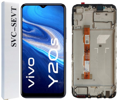 KOMPLETNY LCD + DOTYK VIVO Y20S RAMKA