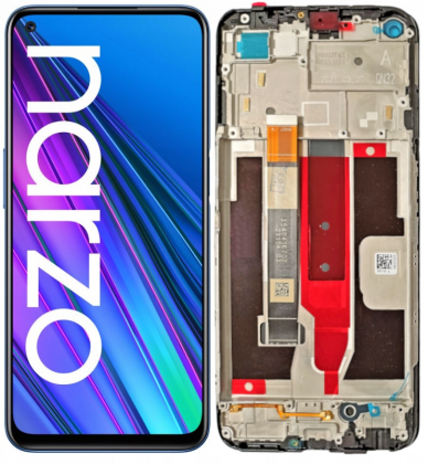 KOMPLETNY LCD + DOTYK REALME NARZO 30 5G RMX3242 RAMKA