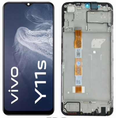 KOMPLETNY LCD + DOTYK VIVO Y11S V2028 RAMKA