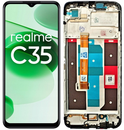 KOMPLETNY LCD + DOTYK REALME C35 RMX3511 RAMKA