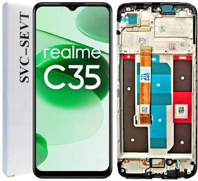 KOMPLETNY LCD + DOTYK REALME C35 RMX3511 RAMKA