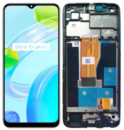 KOMPLETNY LCD + DOTYK REALME C33 RMX3624 RAMKA