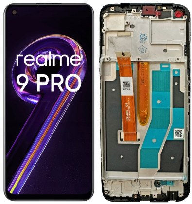 KOMPLETNY LCD + DOTYK REALME 9 PRO RMX3472 RAMKA