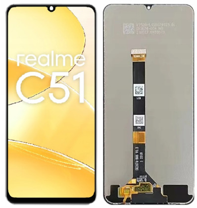 KOMPLETNY LCD + DOTYK REALME C51 RMX3830