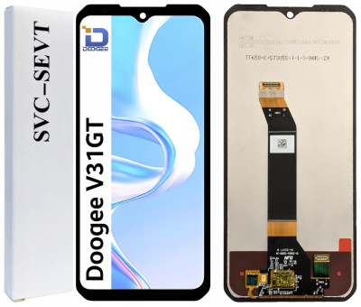 KOMPLETNY LCD + DOTYK DOOGEE V31GT
