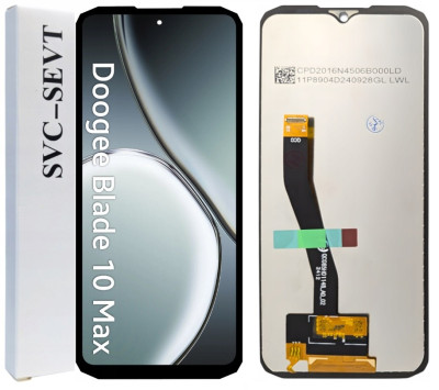 KOMPLETNY LCD + DOTYK DOOGEE BLADE 10 MAX