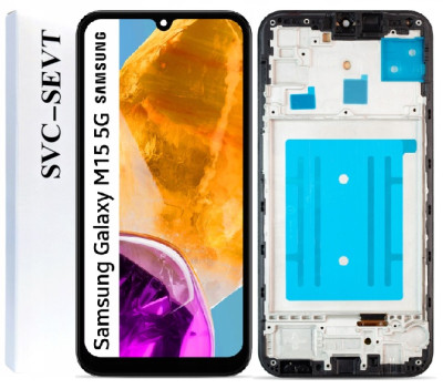 KOMPLETNY LCD + DOTYK SAMSUNG M15 5G INCELL RAMKA
