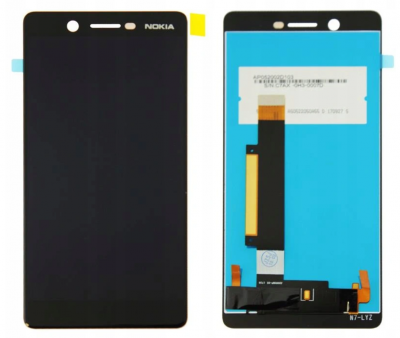 KOMPLETNY LCD + DOTYK NOKIA 7   CZARNY