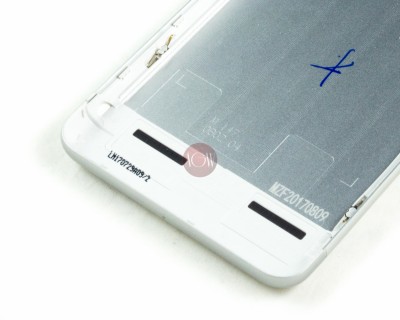 BACK COVER DO TELEFONU LENOVO K6 NOTE SREBRNY