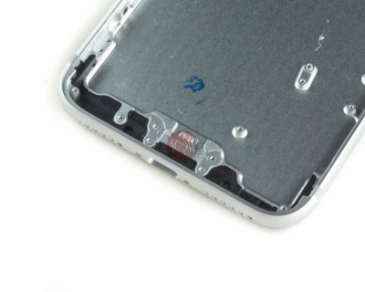 BACK COVER DO TELEFONU iPHONE 7 SREBRNY