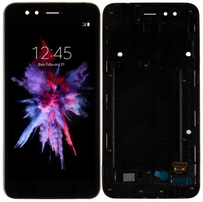 KOMPLETNY LCD + DOTYK LG K9 X210 RAMKA CZARNY