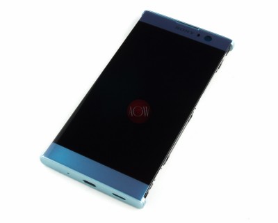 KOMPLETNY LCD + DOTYK SONY XA2 NIEBIESKI RAMKA