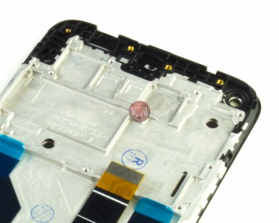 KOMPLETNY LCD + DOTYK lg k61 czarny z ramka