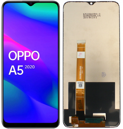KOMPLETNY LCD + DOTYK OPPO A5 2020 CZARNY