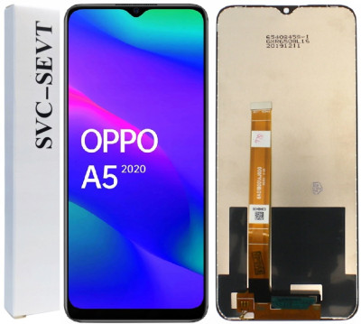KOMPLETNY LCD + DOTYK OPPO A5 2020 CZARNY