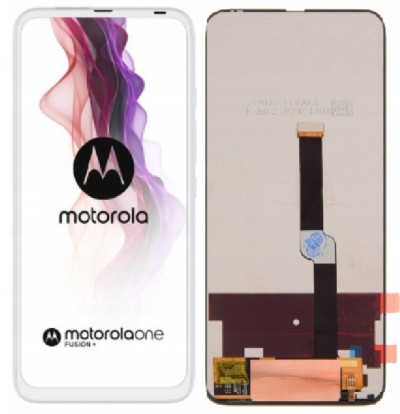 KOMPLETNY LCD + DOTYK MOTO ONE FUSION PLUS WHITE