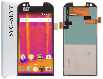 KOMPLETNY LCD + DOTYK CAT S60