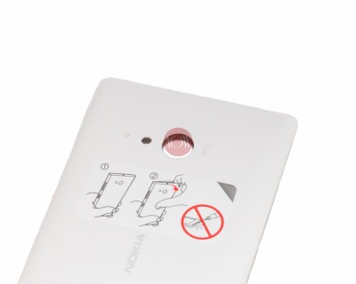 BACK COVER / KLAPKA TYLNA NOKIA LUMIA 735 730 WHITE