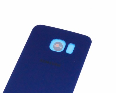 BACK COVER / KLAPKA TYLNA SAMSUNG S6 EDGE G925F NIEBIESKI