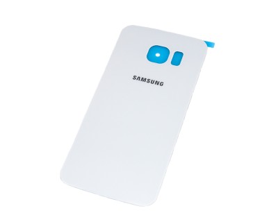 BACK COVER / KLAPKA TYLNA SAMSUNG S6 EDGE G925F BIAŁY
