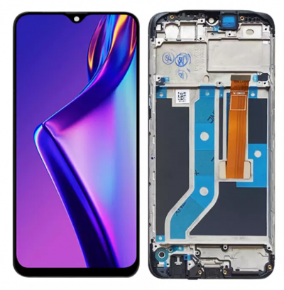 KOMPLETNY LCD + DOTYK OPPO A12 RAMKA