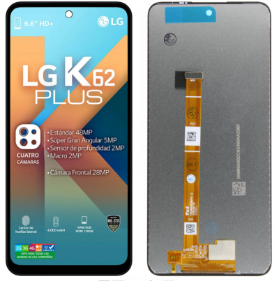 KOMPLETNY LCD + DOTYK LG K62 PLUS