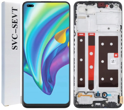 KOMPLETNY LCD + DOTYK OPPO RENO 4 LITE INCELL RAMKA