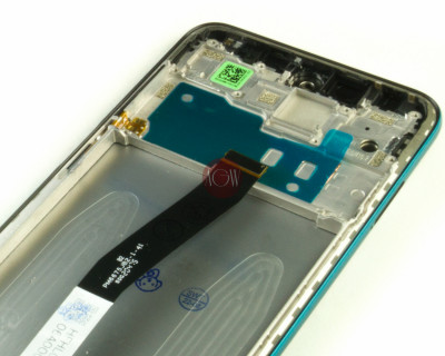 KOMPLETNY LCD + DOTYK XIAOMI REDMI NOTE 9 PRO ZIELONA RAMKA