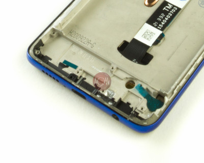 KOMPLETNY LCD + DOTYK XIAOMI POCO X3 RAMKA NIEBIESKA