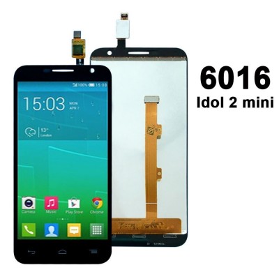 KOMPLETNY LCD + DOTYK ALCATEL ONETOUCH IDOL 2 6016 CZARNY