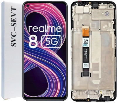 KOMPLETNY LCD + DOTYK REALME 8 5G RMX3241 RAMKA