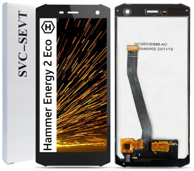 KOMPLETNY LCD + DOTYK HAMMER 2 ECO