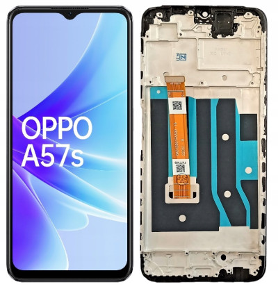 KOMPLETNY LCD + DOTYK OPPO A57S CPH2385 RAMKA