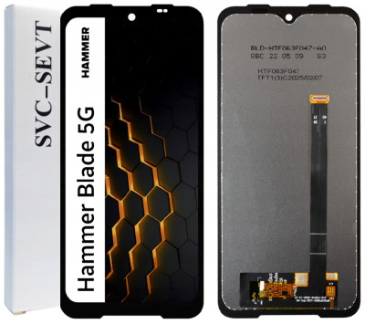 KOMPLETNY LCD + DOTYK HAMMER BLADE 5G