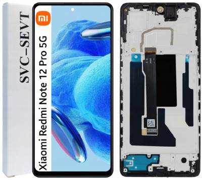 KOMPLETNY LCD + DOTYK REDMI NOTE 12 PRO 5G OLED RAMKA