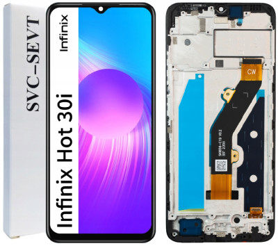 KOMPLETNY LCD + DOTYK  INFINIX HOT 30i X669 RAMKA